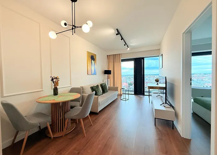 Apartment Premium Panorama Lux Bath Xviii Kattowitz