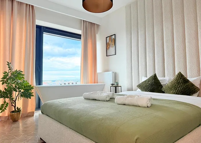 Premium Panorama Lux Bath Xviii Apartment Kattowitz