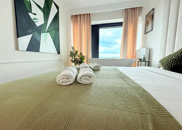 Premium Panorama Lux Bath Xviii Apartment Kattowitz